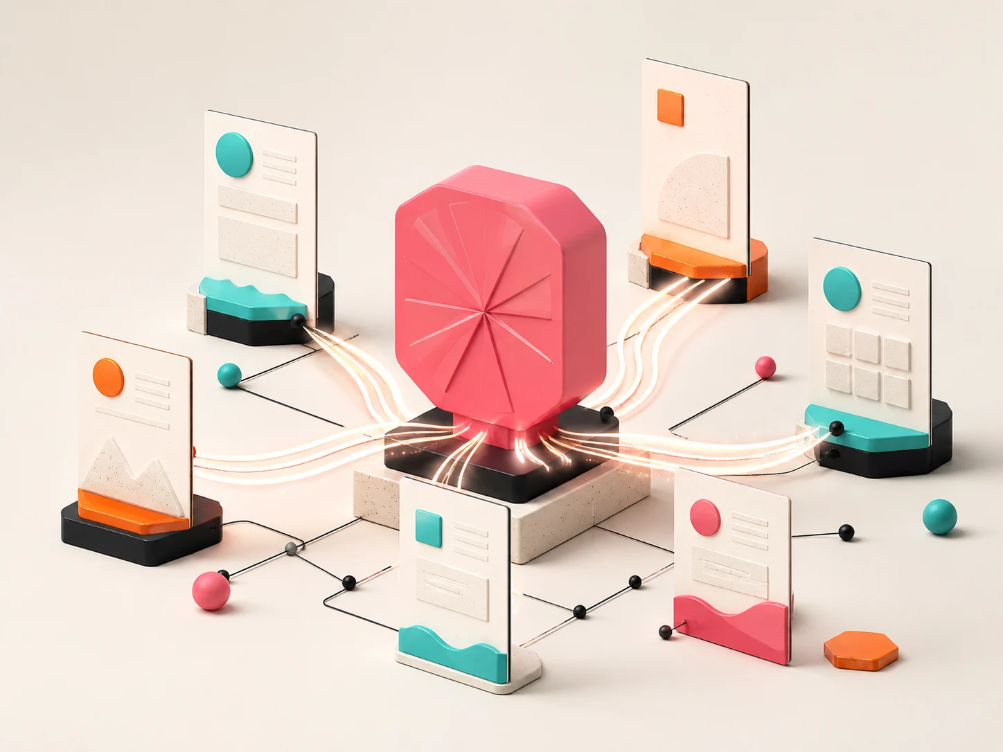 Editorial illustration for How to Get Your Business Mentioned in ChatGPT, Gemini and Google AI Overviews