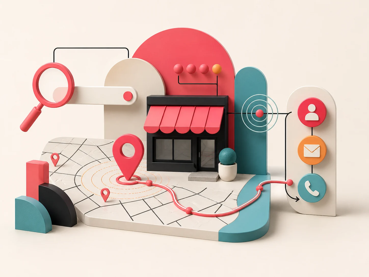 Editorial illustration for Local SEO in Albania: A Practical Guide for Service Businesses